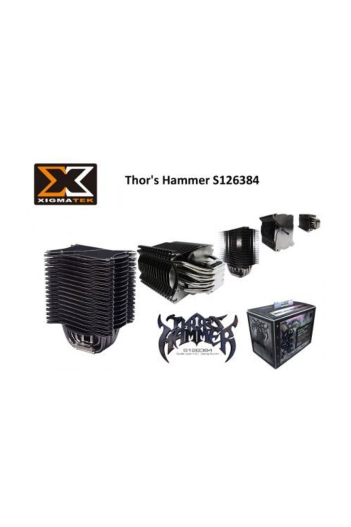 Xigmatek S126384 Thor'S Hammer Cpu Fan