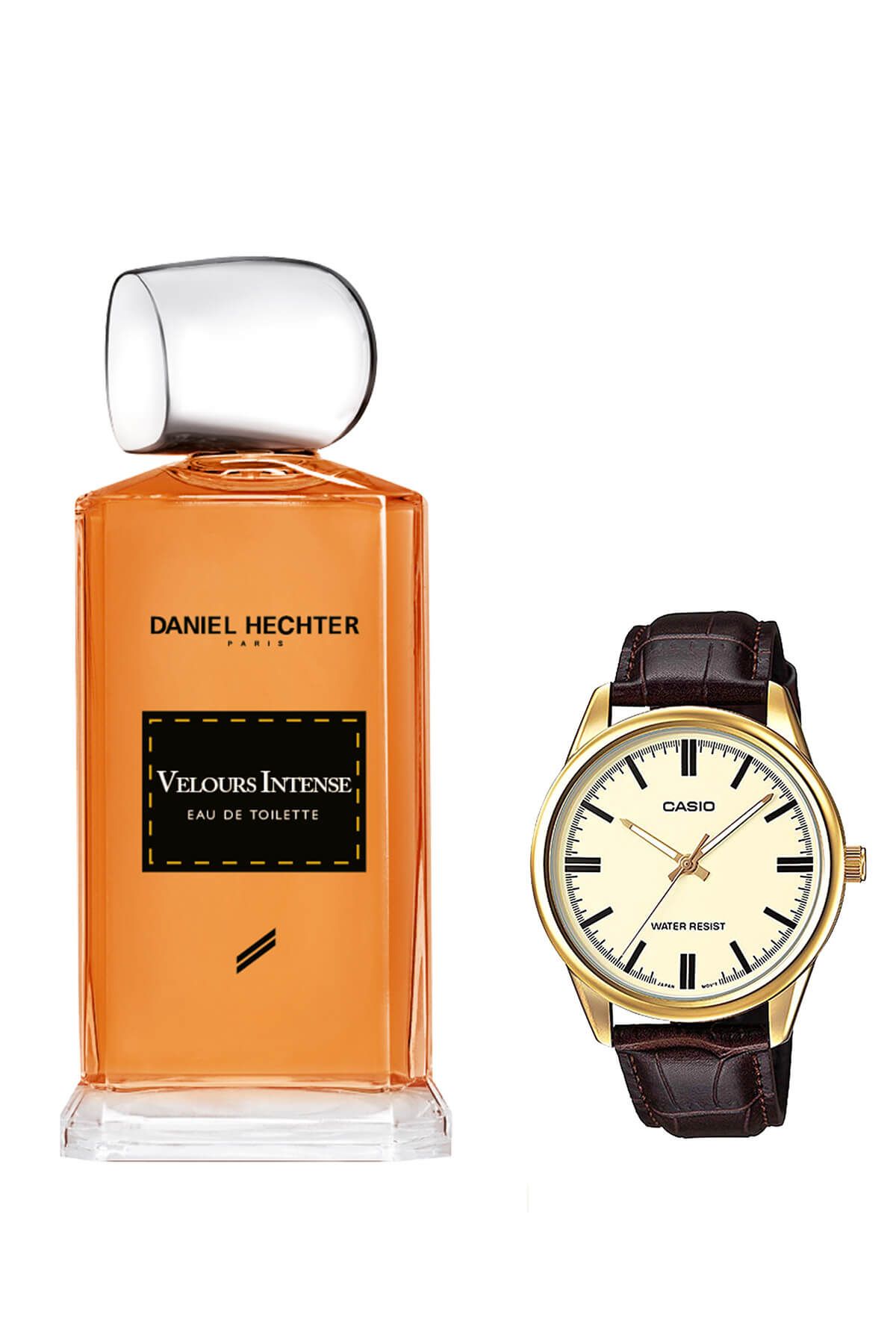 Daniel Hechter Velours Intense Edt 100 ml Erkek Parfüm + Casio Erkek Saati Hediye 3600550793255