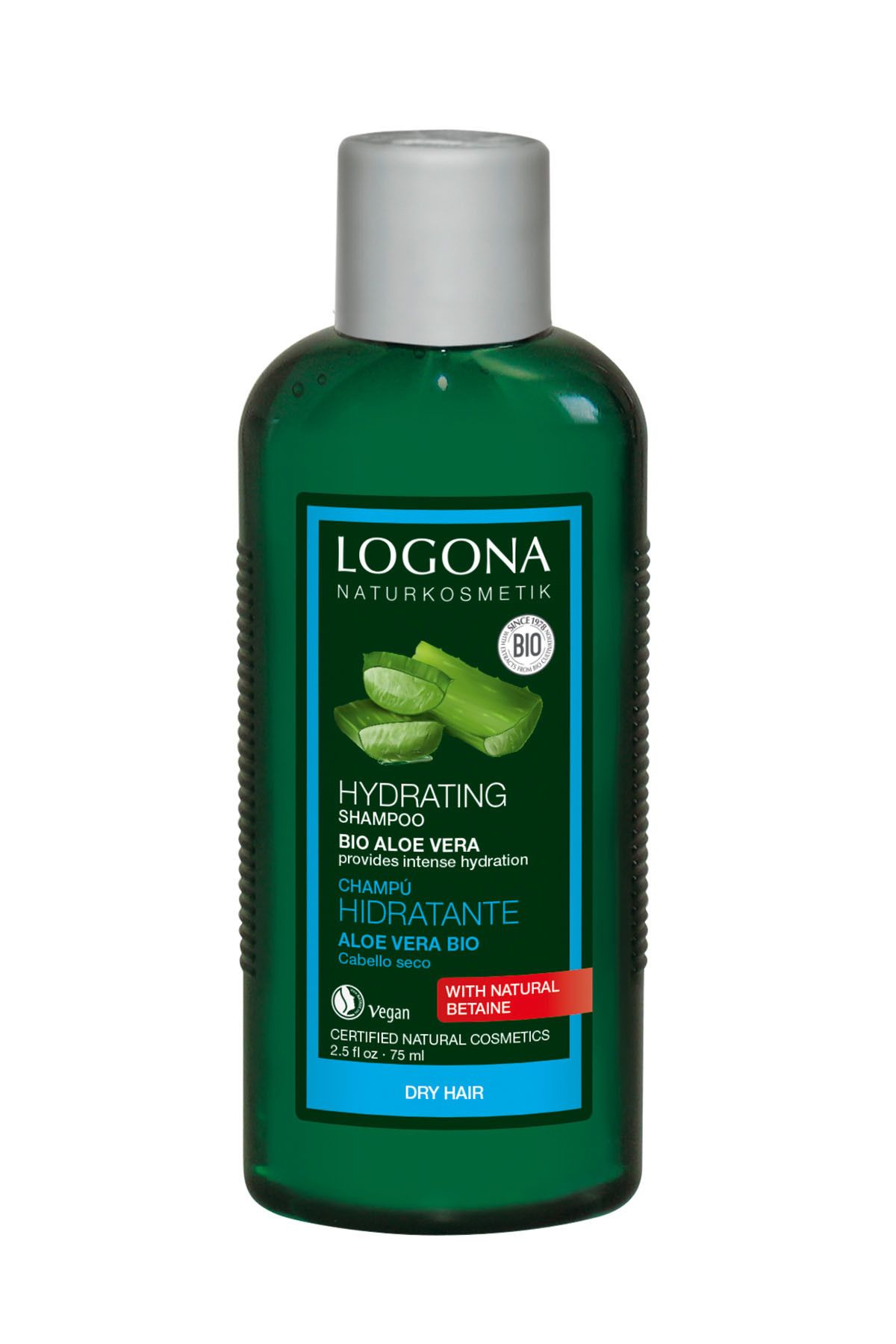 Logona Organik Nemlendirici Şampuan- Organik Aloe Vera - 75 ml