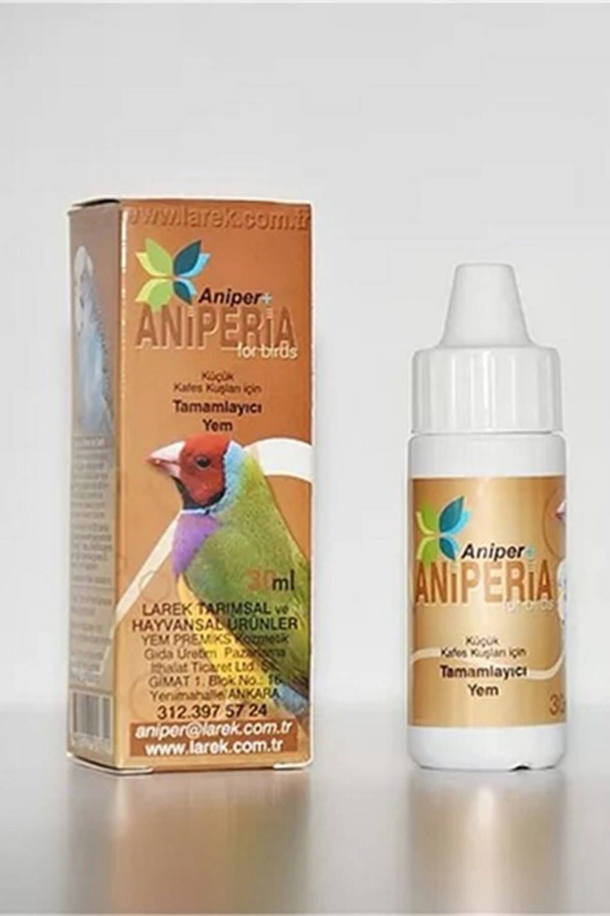 Anka Aniper Aniperia Kafes Kuşları İçin Tamamlayıcı Vitamin Besin Katkısı 30 ml