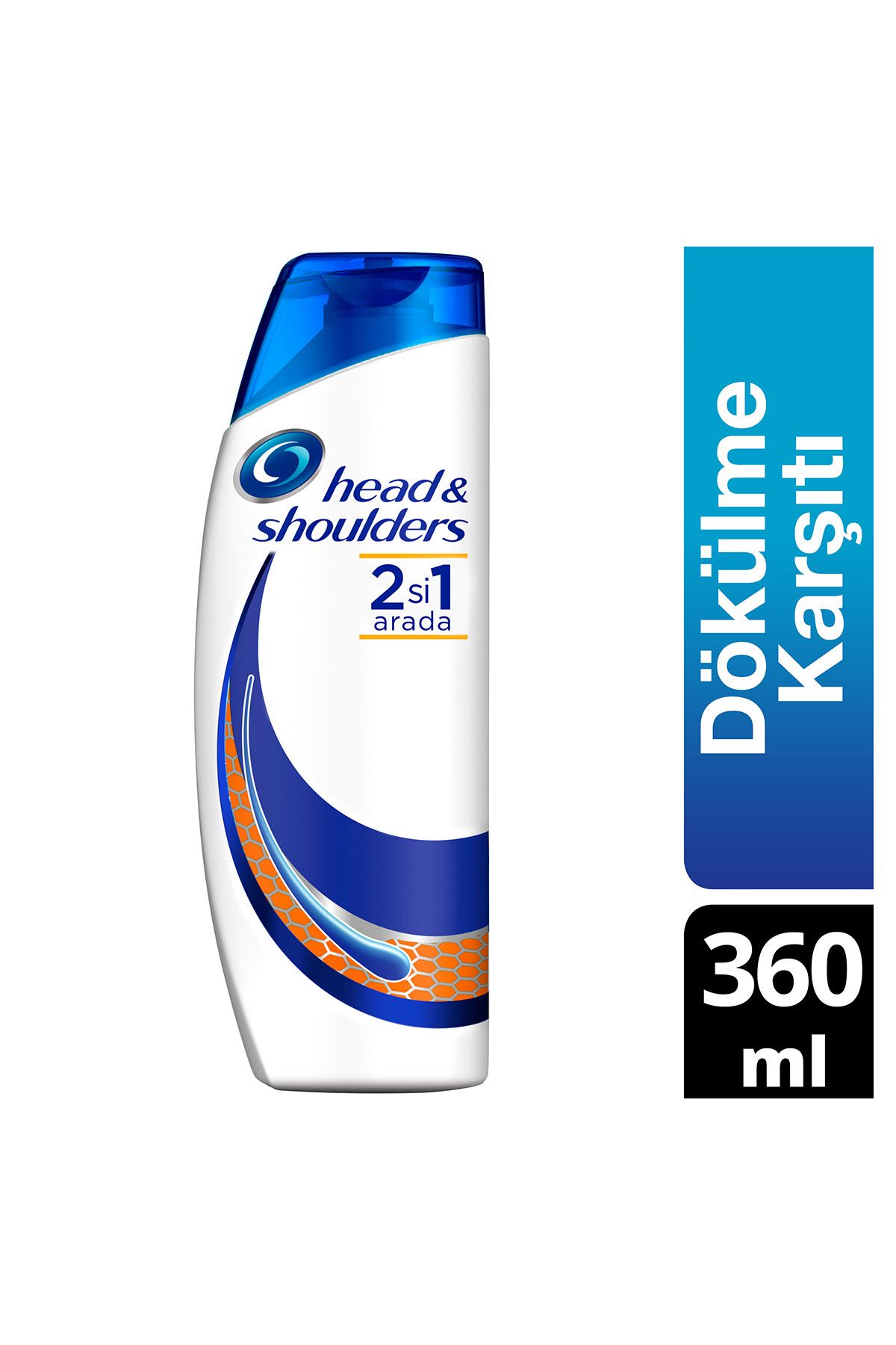 Head And Shoulders Erkeklere Özel Saç Dökümelerine Karşı 2'Si 1 Arada Şampuan 360 ml
