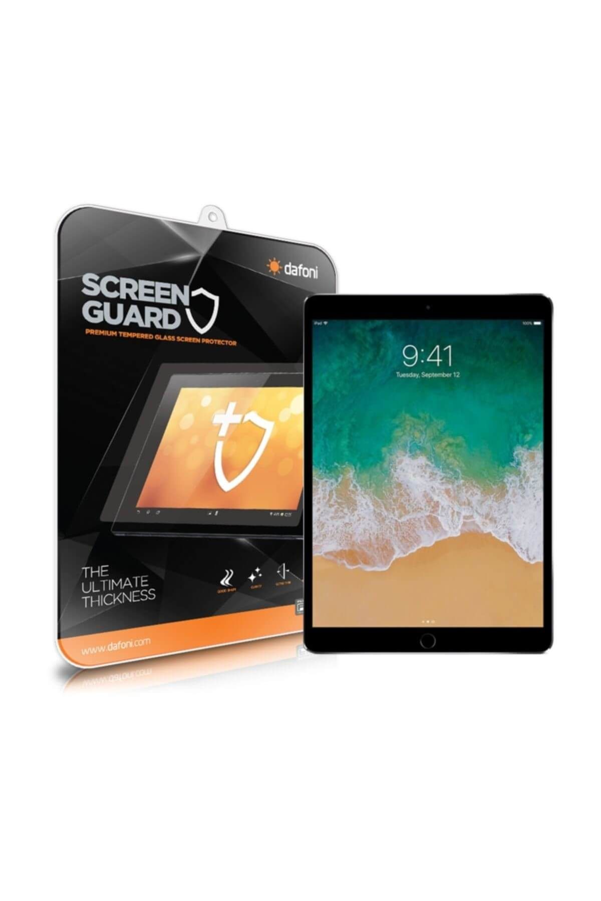 Dafoni Apple iPad Pro 10.5 Tempered Glass Premium Tablet Cam Ekran Koruyucu