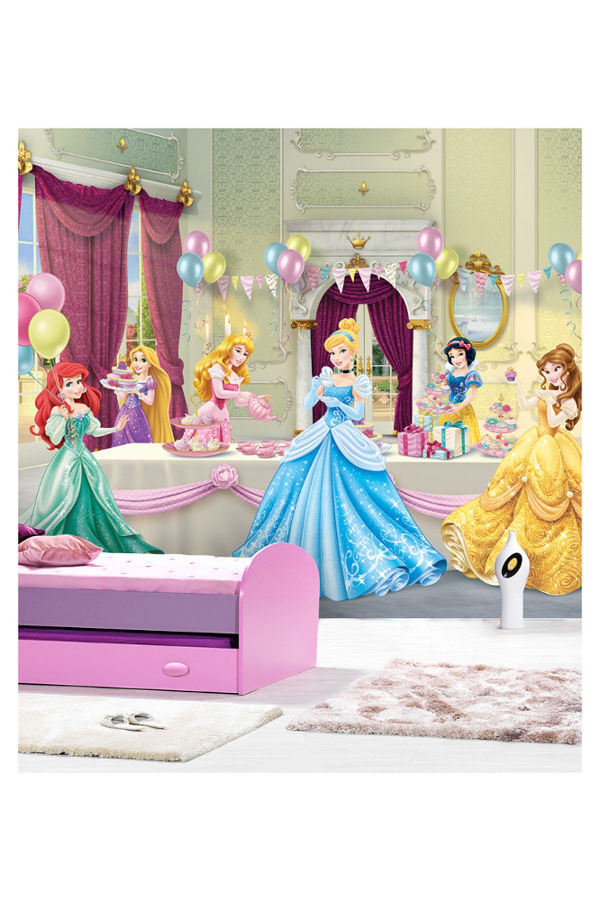 Artikel Princesses Tea Time 178x126 cm Duvar Resmi