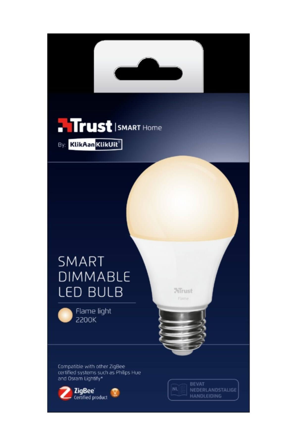 Trust ZigBee Ayarlanabilir Akıllı LED Ampul ALEV Rengi