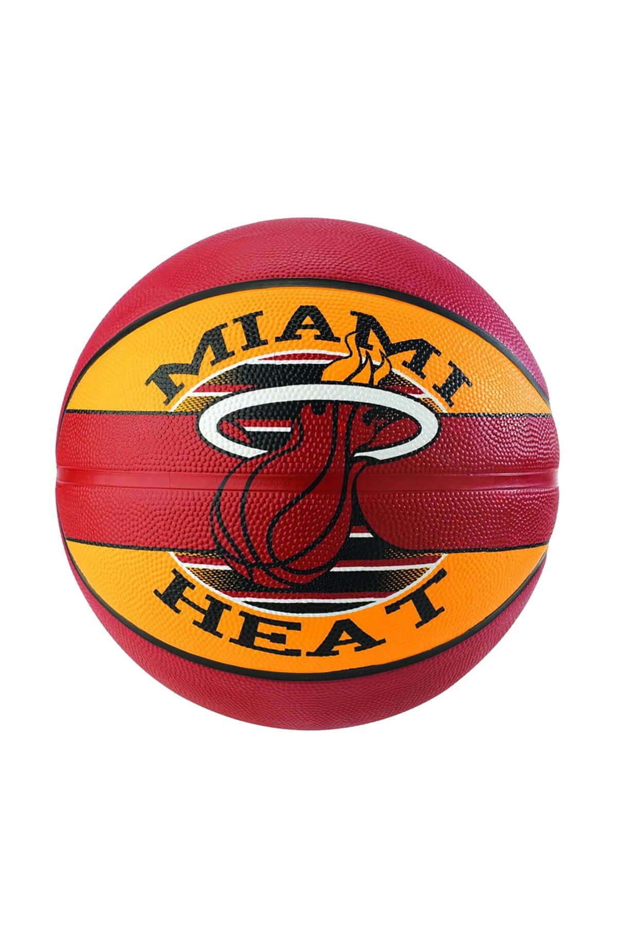 Spalding Spalding NBA Team Miami Heat Basketbol Topu 83-507Z