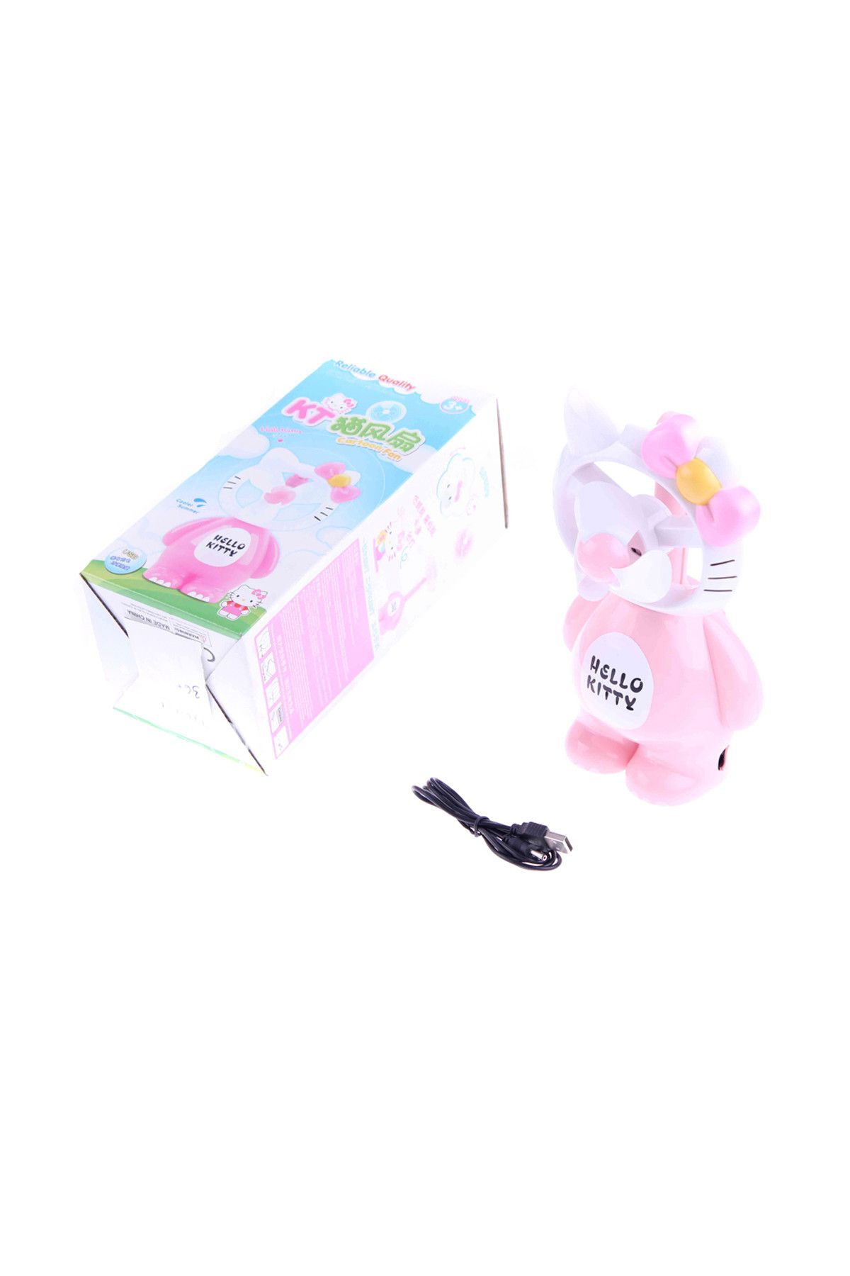 Learning Toys Hello Kitty Oynar Başlı Usb Fan /