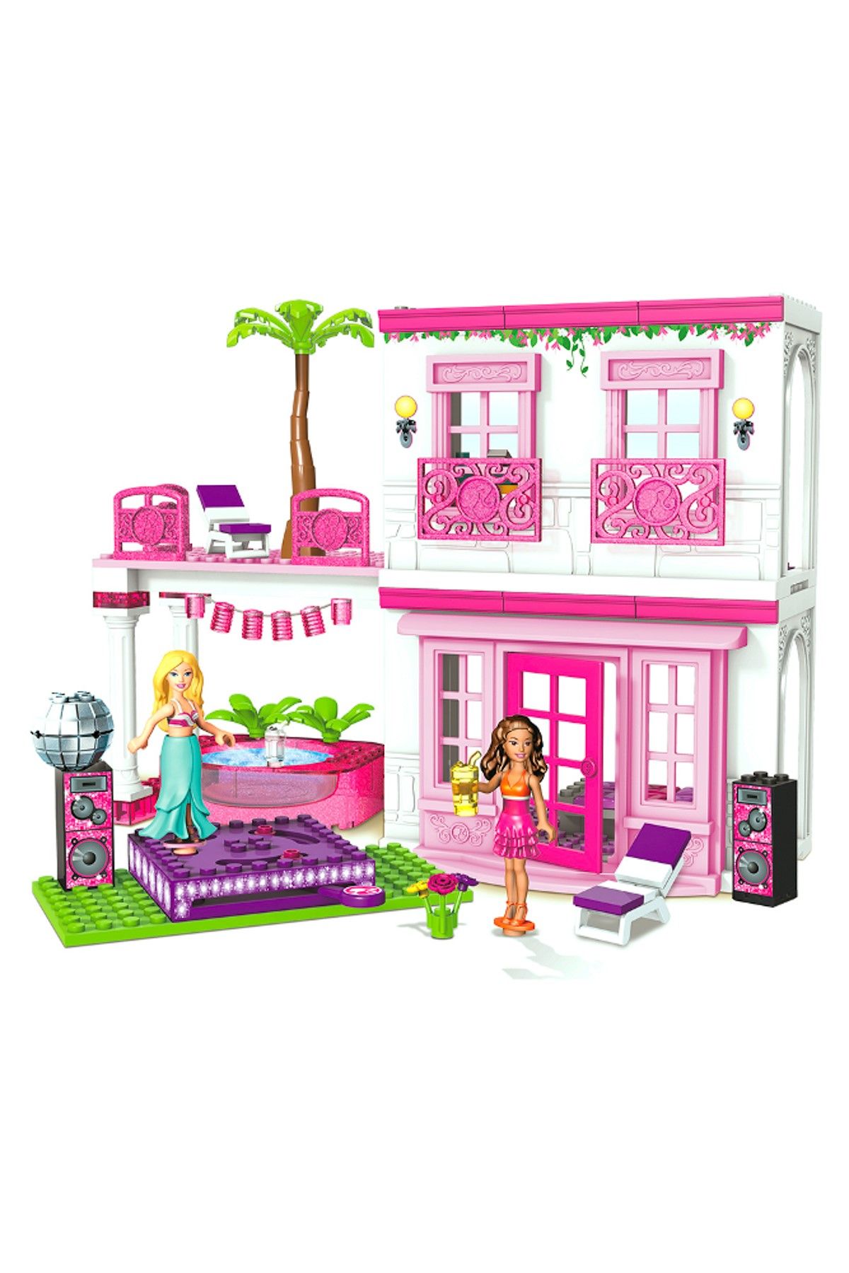 Mega Bloks Barbie'Nin Yazlık Evi Oyun Seti /