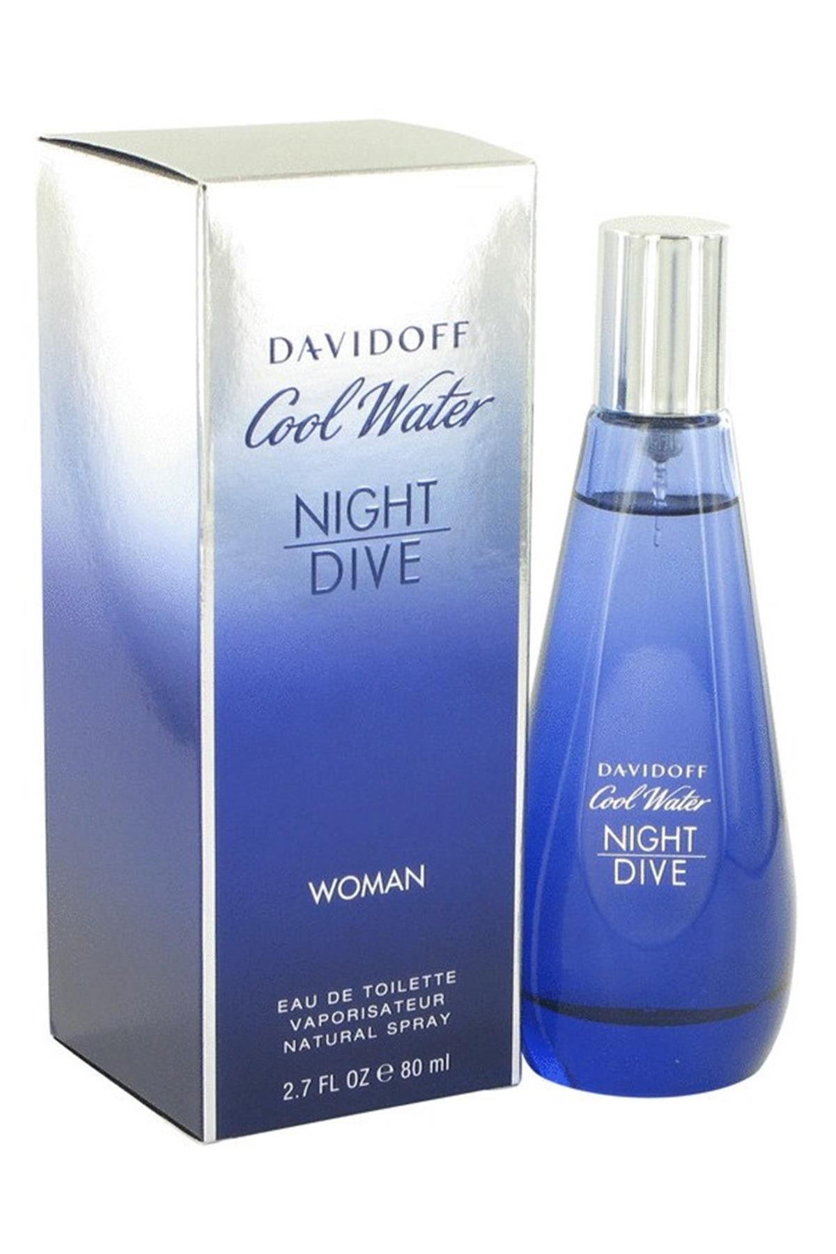 Davidoff Cool Water Nıght Dıve 80 ml Kadın Parfümü Edt Spray 3607347855422