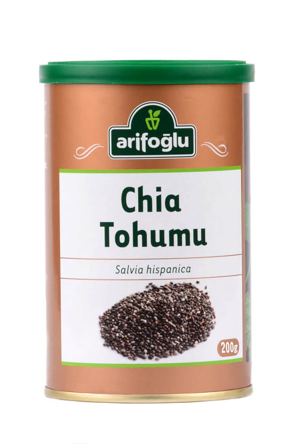 Arifoğlu Chia Tohumu (Teneke Kutu) 200g