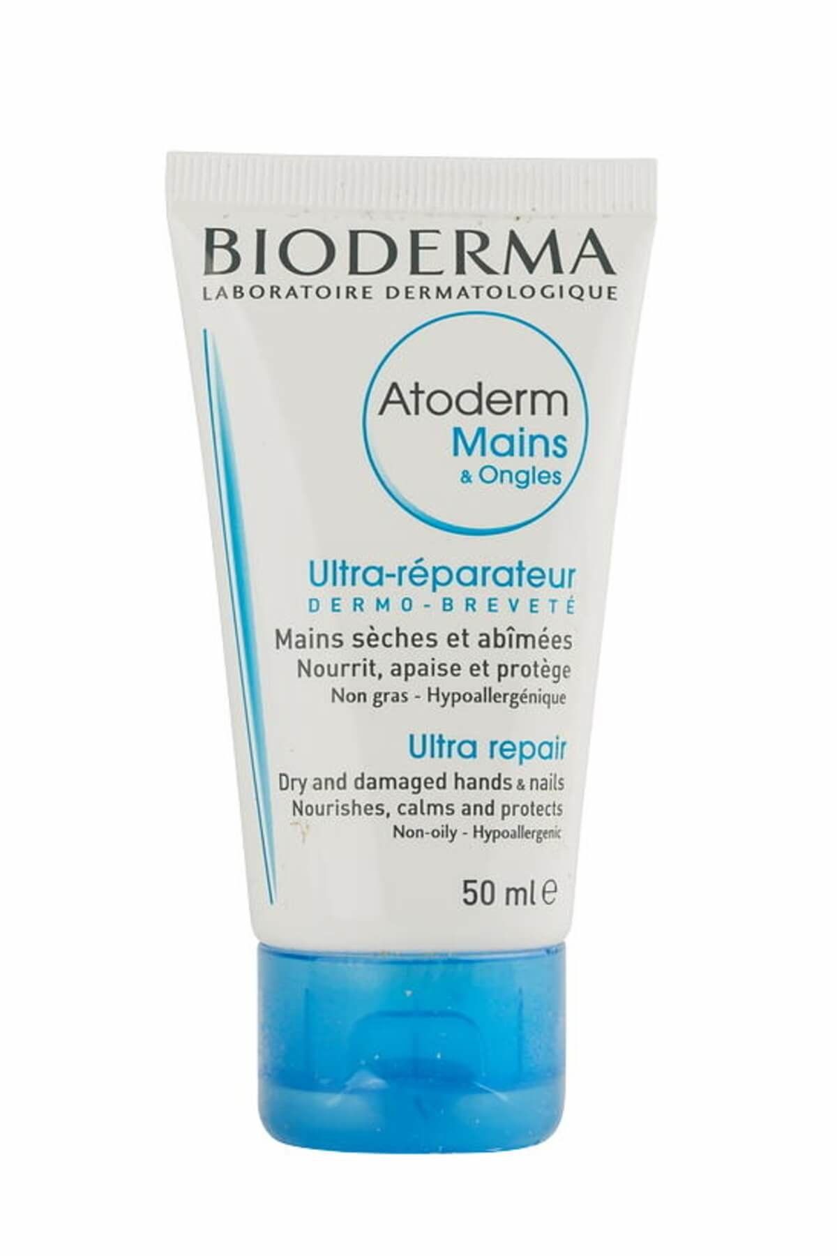 Bioderma Besleyici ve Onarmaya Yardımcı El Kremi - Atoderm Hand Cream 3401379775778