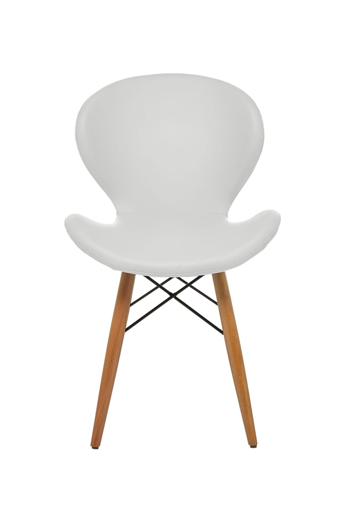 Seduna Mikado Beyaz Sandalye - Bekleme Koltuğu - Cafe Sandalye