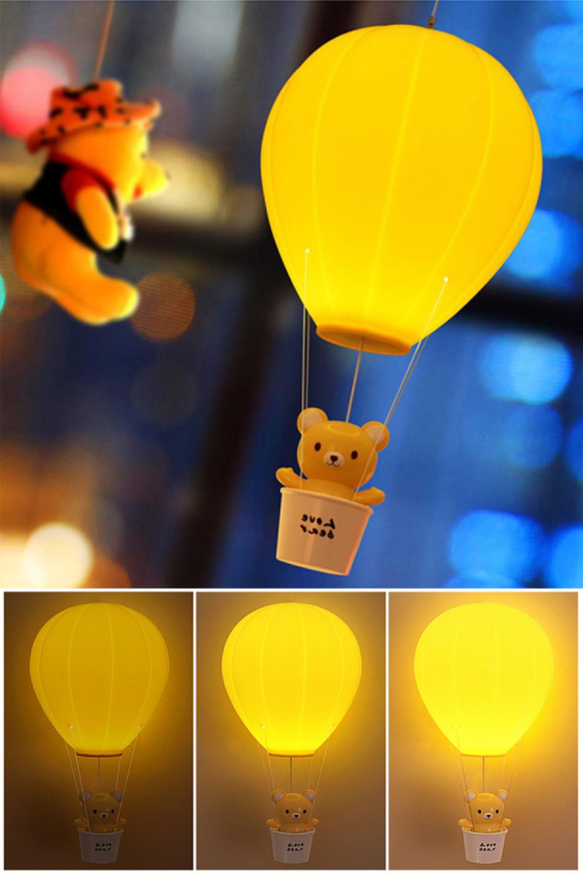 Buffer Baloon Light Led (Uçan Balon Ayı)