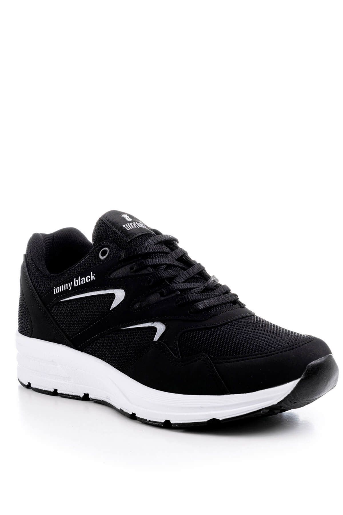 Tonny Black Siyah Beyaz Unisex Sneaker 772