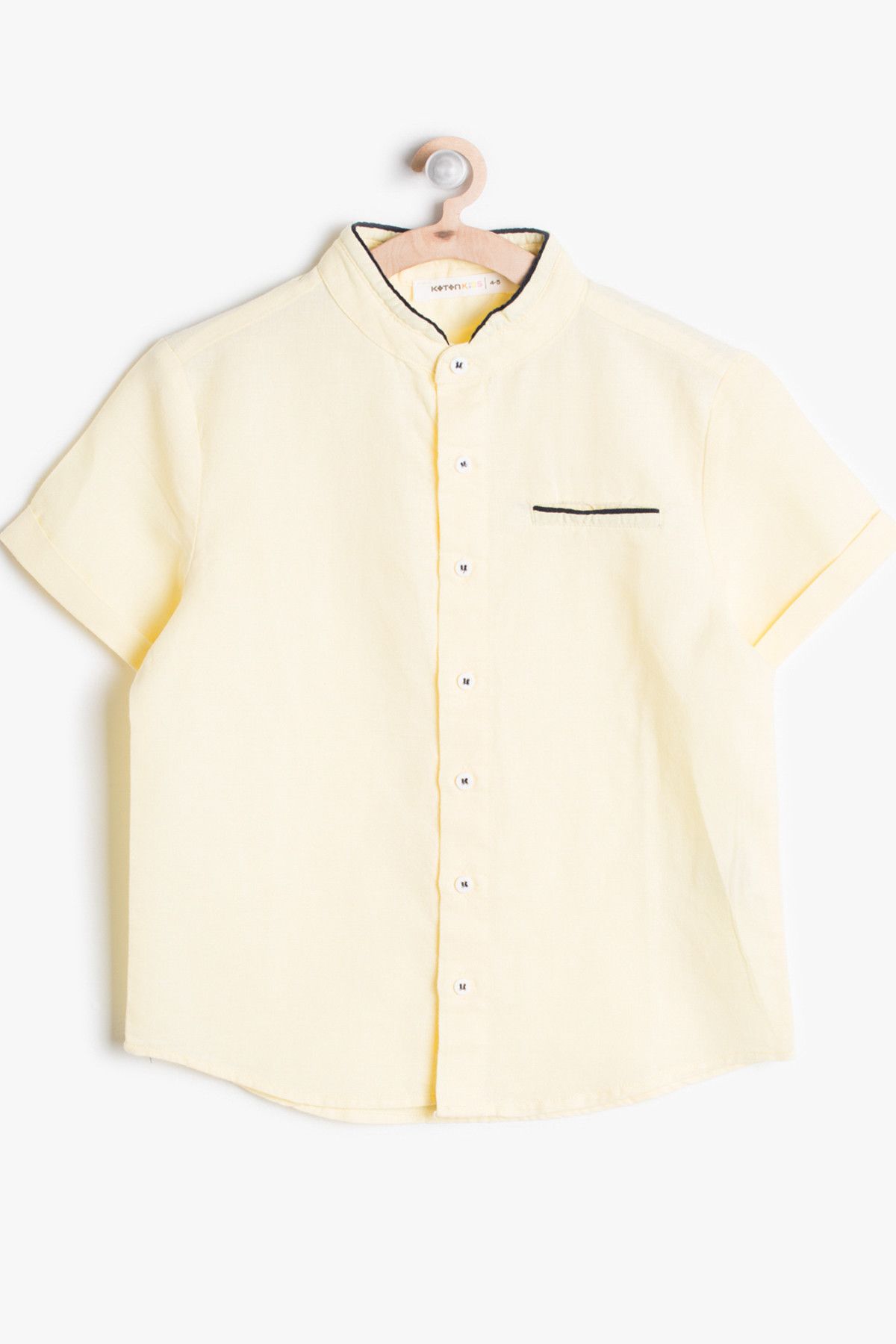 Koton Sarı Erkek Çocuk Gömlek