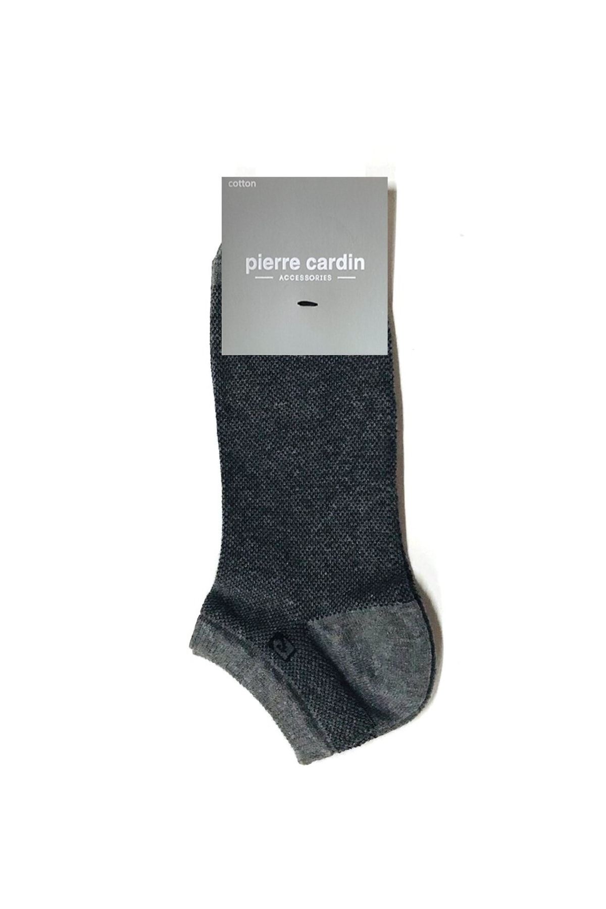 Pierre Cardin Lens Pamuk Erkek Patik Çorap Gri