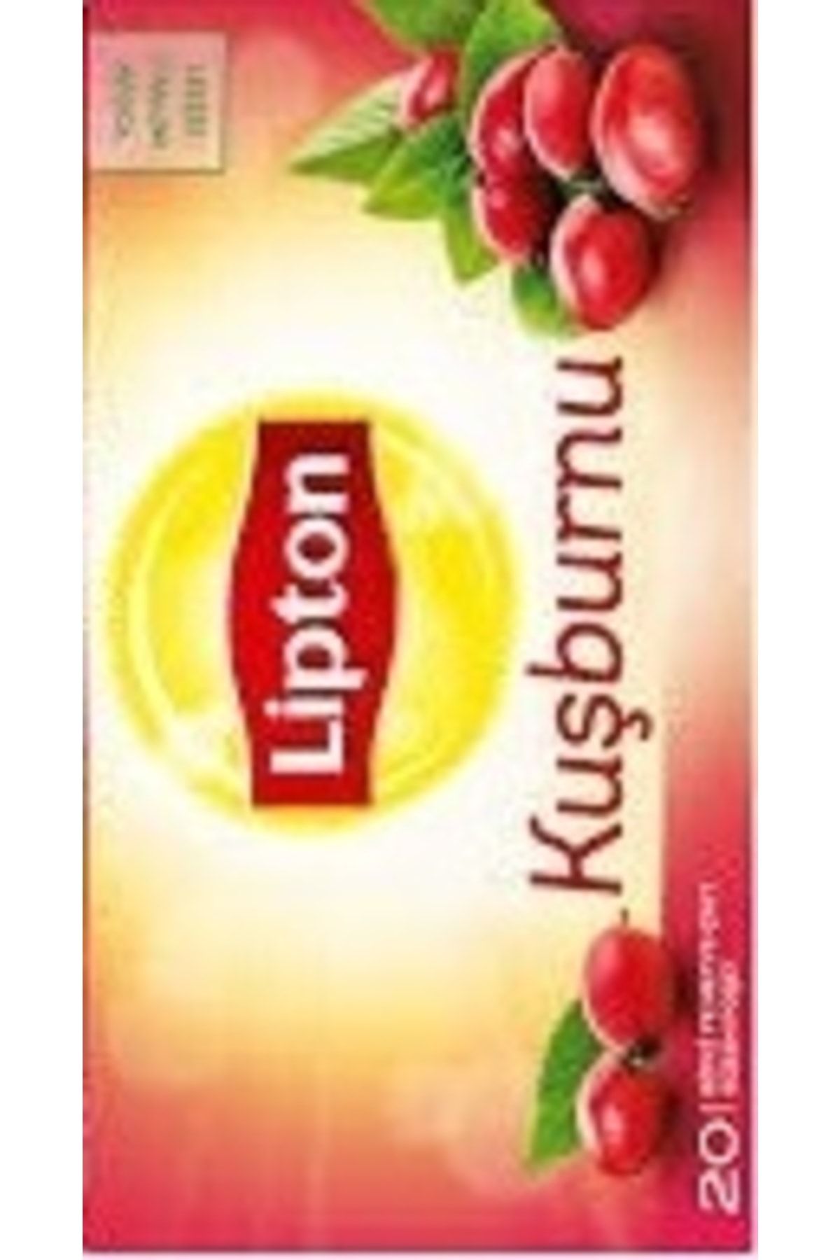 Lipton Kuşburnu Bardak Poşet Bitki Çayı 20'li