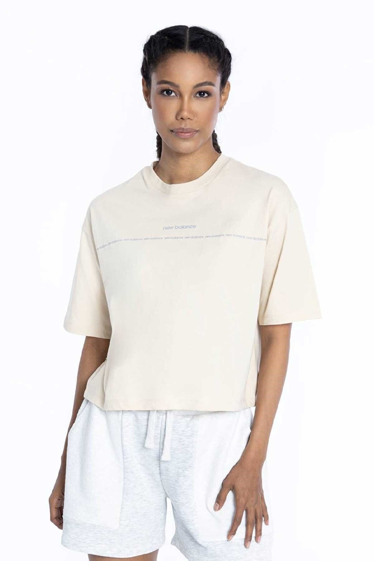 New Balance Lifestyle Kadın Tişört Wnt1349-mop