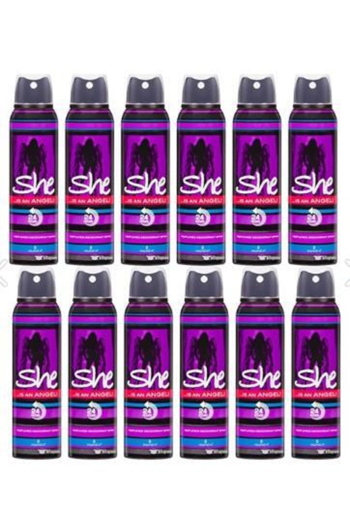 She Deodorant Angel 150ml X 12 Adet