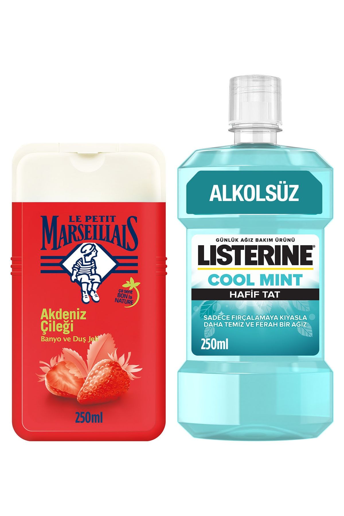 250ml Hafif Nane Le Petit Marseillais 250ml Akdeniz Çileği Duş Jeli_1
