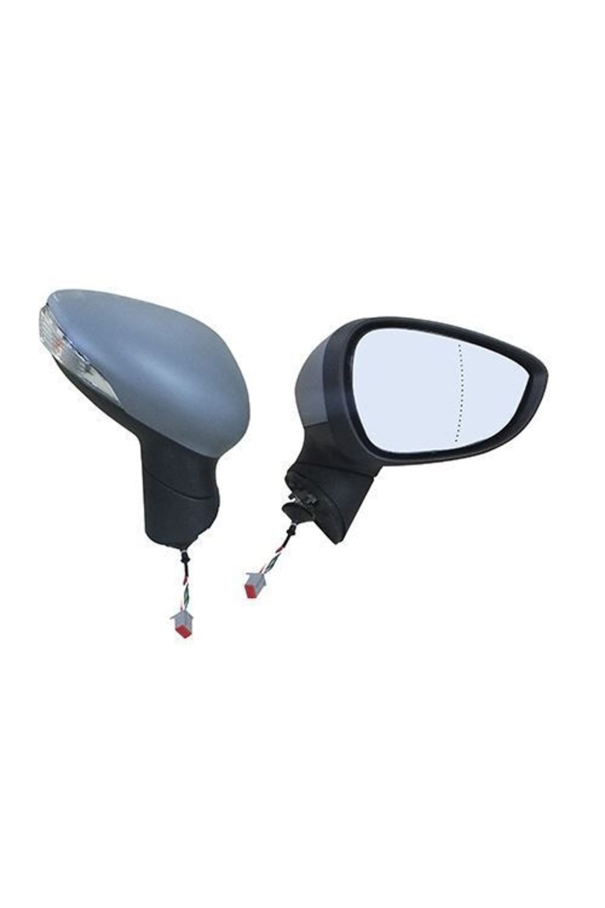 GVA 1037170 Dış Dikiz Aynası Sağ Elektrikli Isıtmalı Fiesta 08- Sinyalli Astarlı Asferikli Cam Vm-63