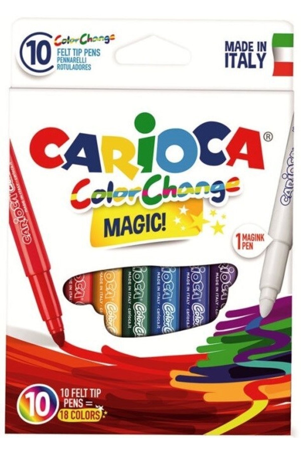 Carioca Keçeli Boya Sihirli Renk Değiş 10 lu 42737