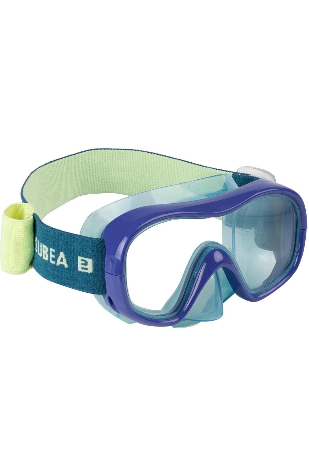 Decathlon Yetişkin Çocuk Dalış Maskesi - Mavi - 100 Confort
