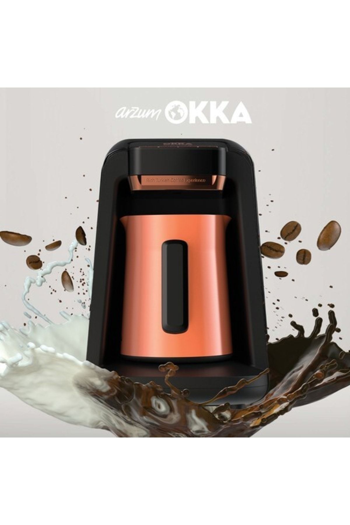 Arzum Ok0012 Okka Rich Spin M Türk Kahve Makinesi Bakır