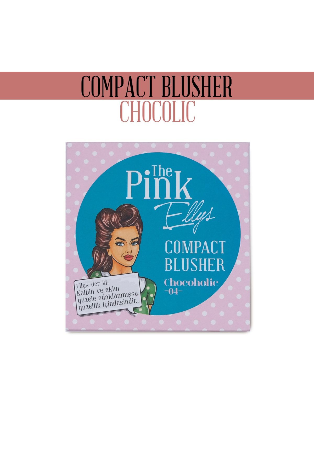 The Pink Ellys Compact Blusher Chocoholic
