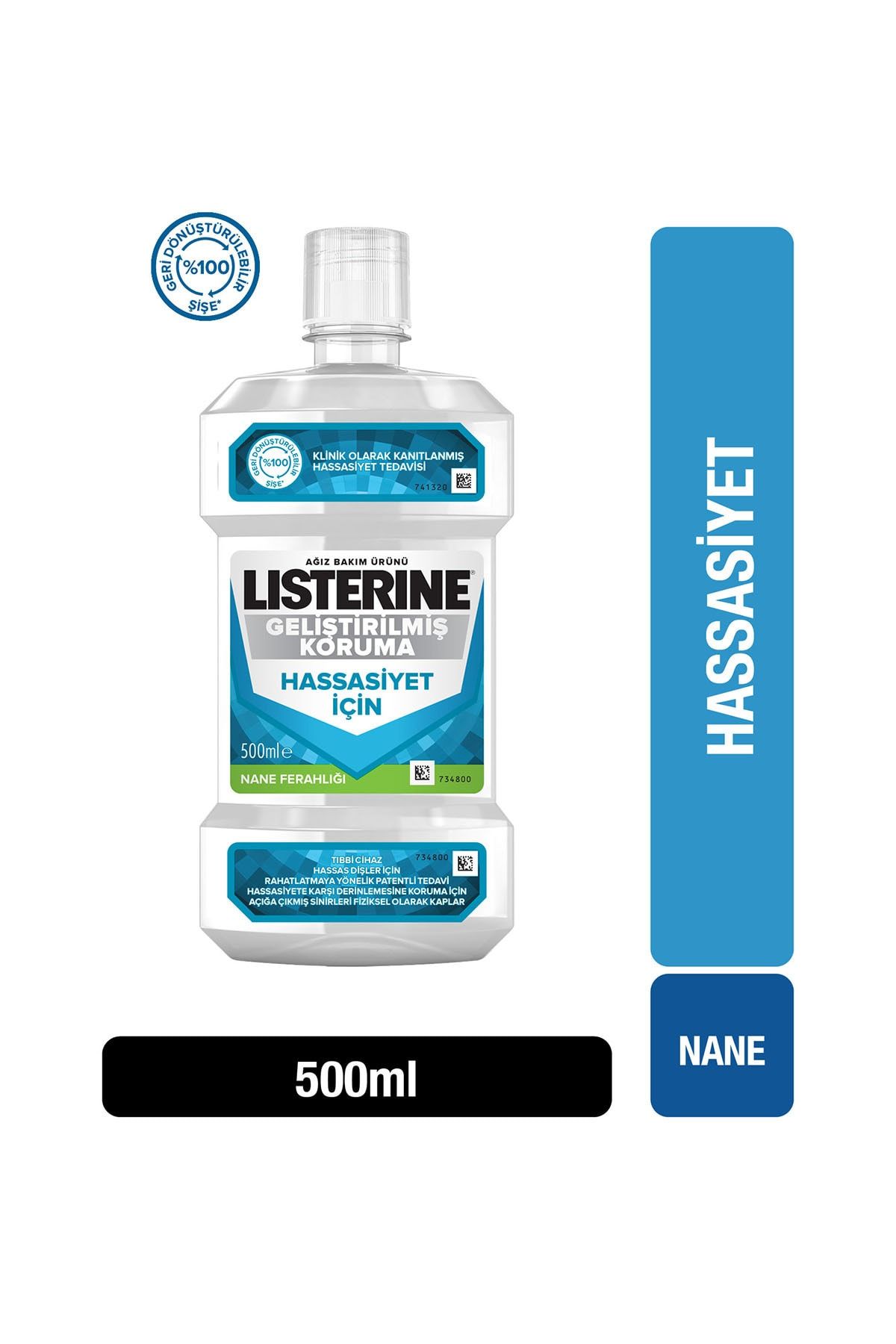 Listerine Advanced Defence Sensitive Ağız Bakım Suyu 500 ml