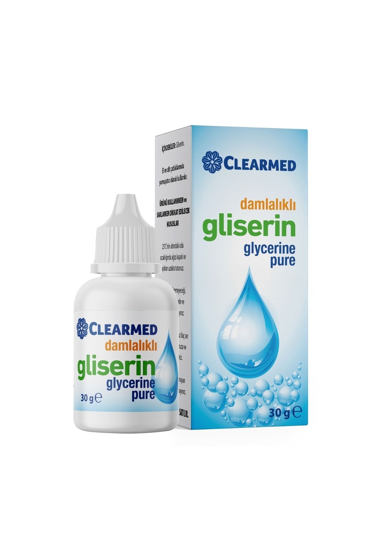 clearmed Gliserin Damla 30gr