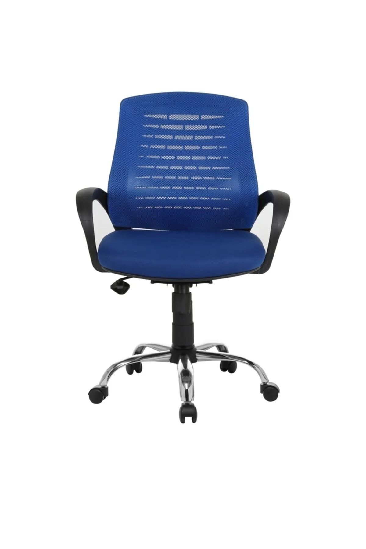 Fabrika Sers Mavi Bilgisayar Sandalyesi-ofis Büro Koltuğu