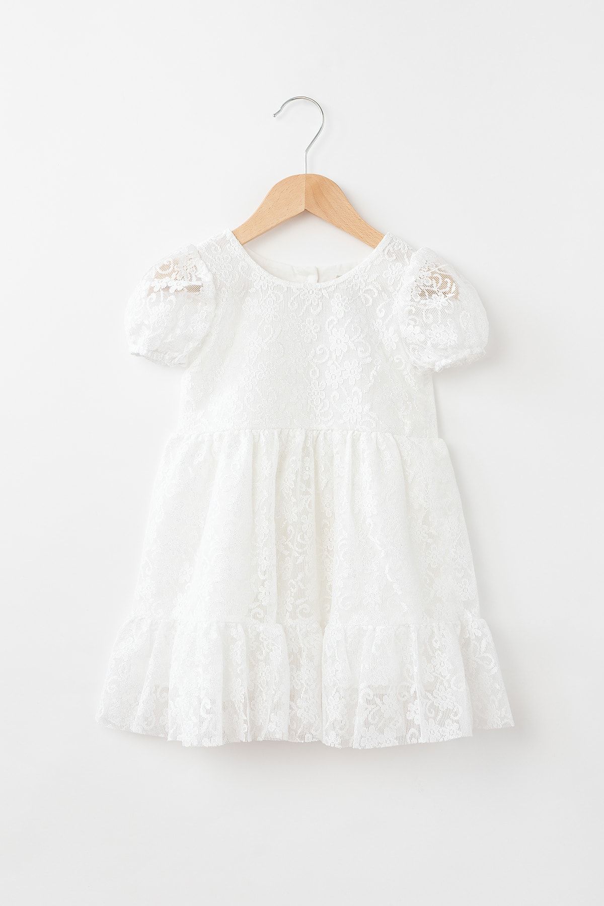 Banamio Kız Bebek Çocuk Pamuk Astarlı Elbise