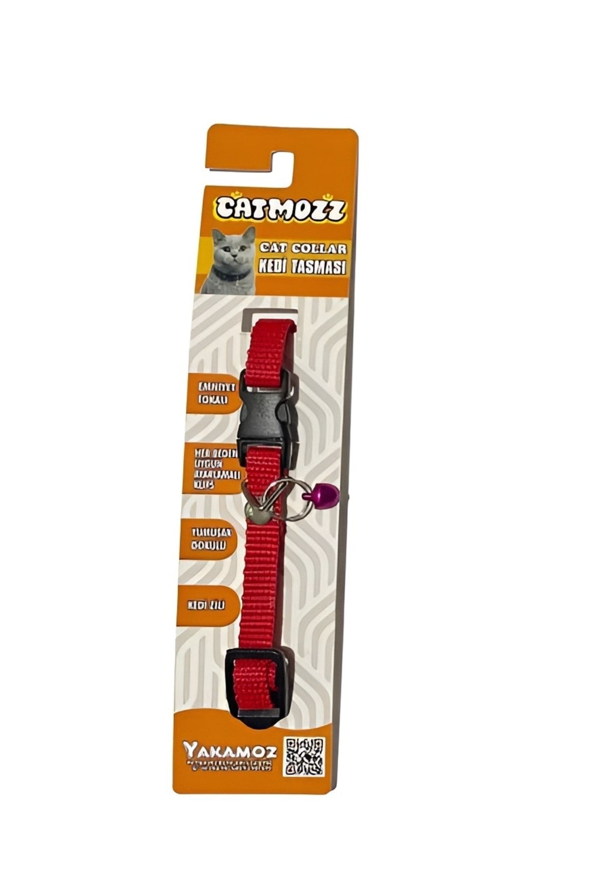 CatMozz Zilli Boyun Tasması 1 Adet