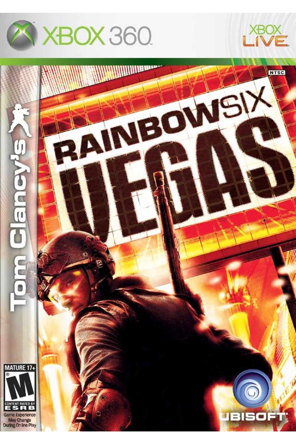 Ubisoft Xbox 360 Rainbow Six Vegas Orjinal Oyun Teşhir Ürün