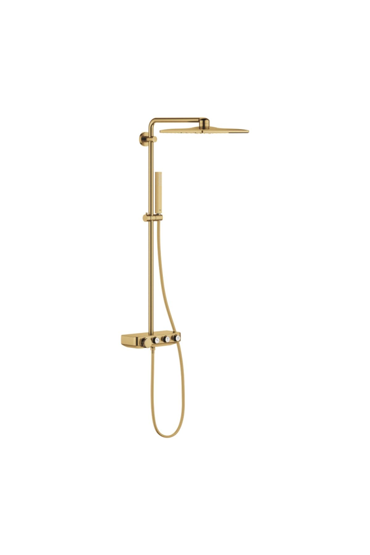 Grohe Euphoria Smartcontrol System 310 Cube Duo Duvara Monte Termostatik Bataryalı Duş Sistemi - 265