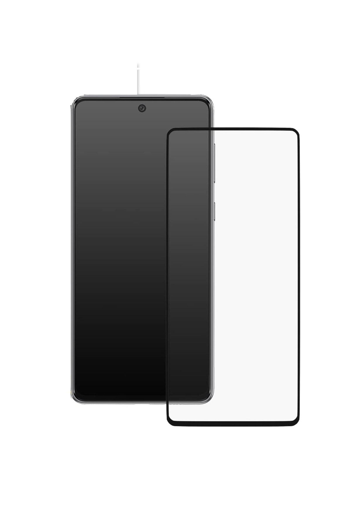 Hanedanev Xiaomi Redmi Note 10 Tam Kaplayan Ekran Koruyucu Kırılmaz Cam - Ince Ve Esnek
