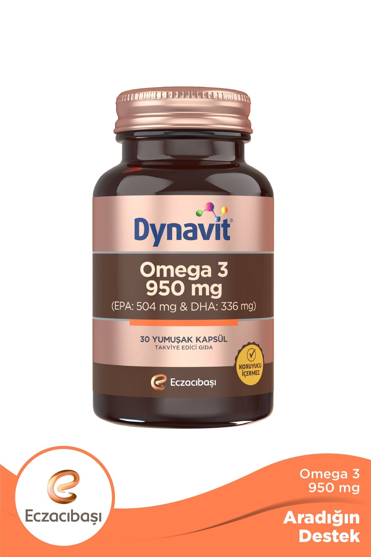Dynavit Omega3 950 Mg 30 Yum.kapsül