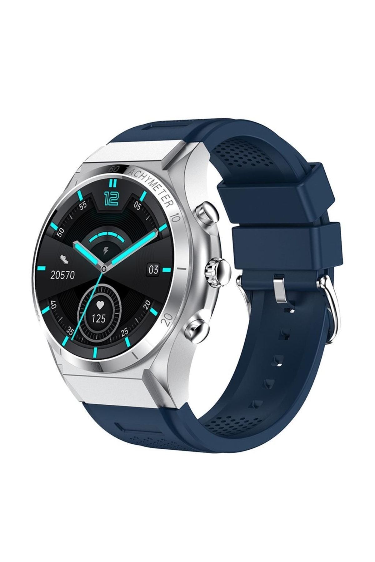 Reward Orijinal Rewatch Smart Watch Sesli Görüşme Özellikli Lacivert Akıllı Unisex Kol Saati