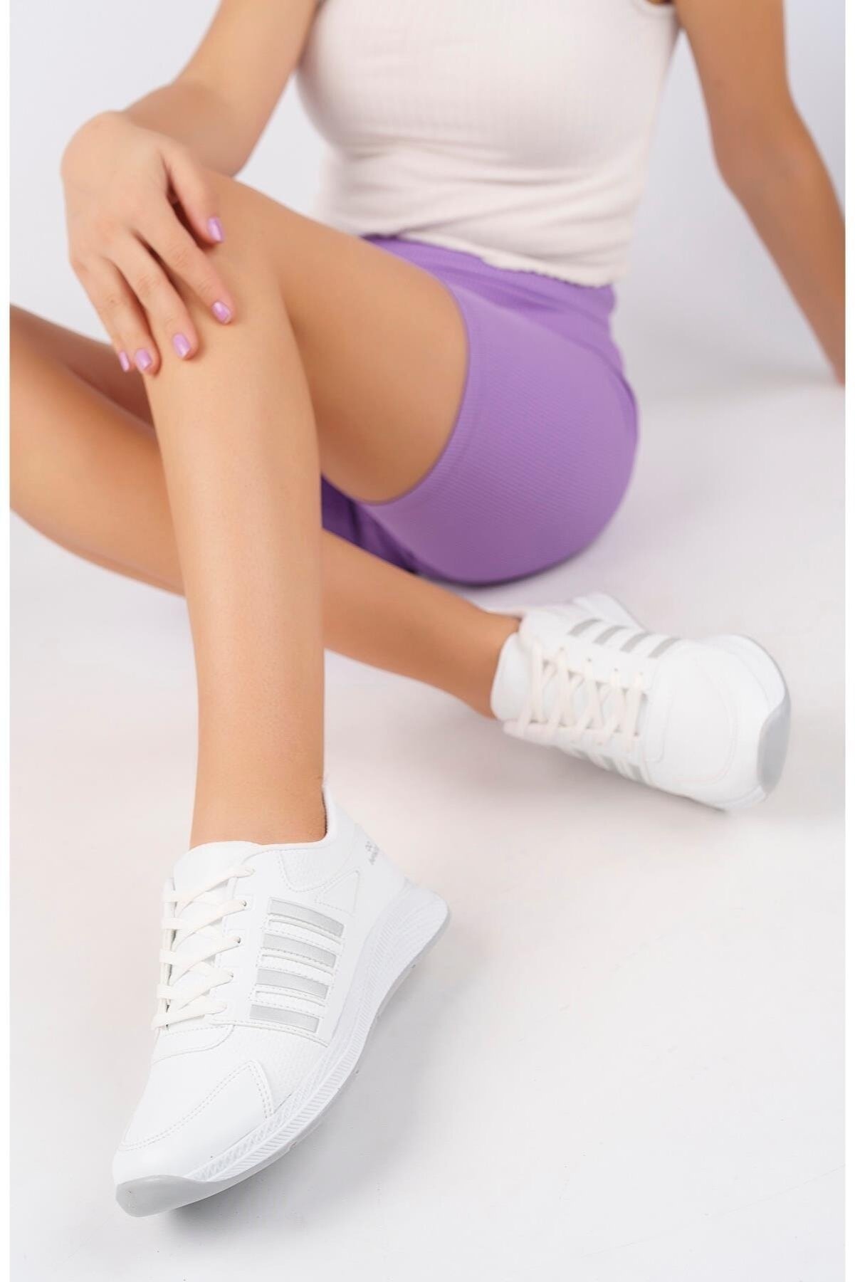 Muggo Ruby Kadın Ortopedik Günlük Garantili Yürüyüş Koşu Sneaker Spor Ayakkabı