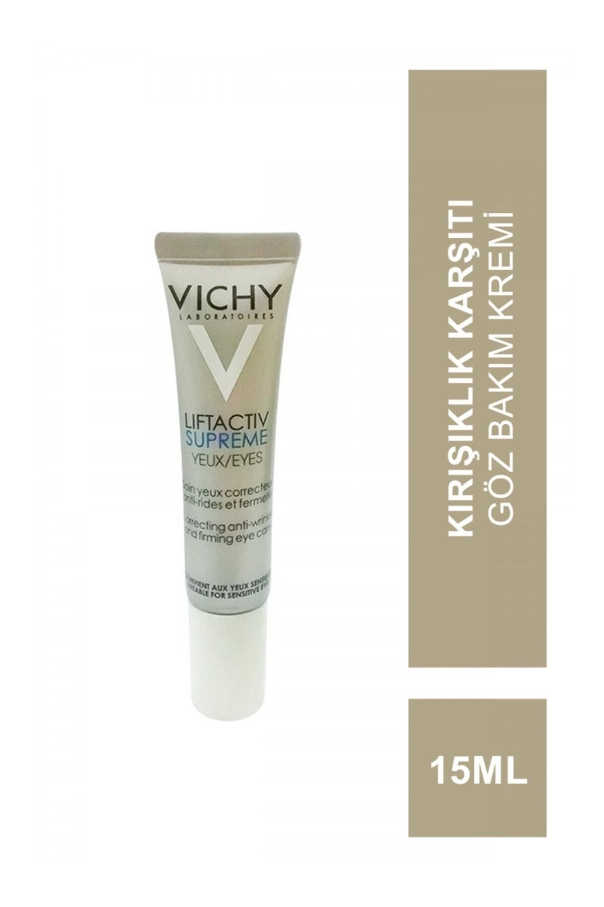 Vichy Hassas Gözlere Özel Liftactiv Supreme Kırışıklık Ve Göz Altı Torba Karşıtı Göz Çevresi Kremi 15.ml