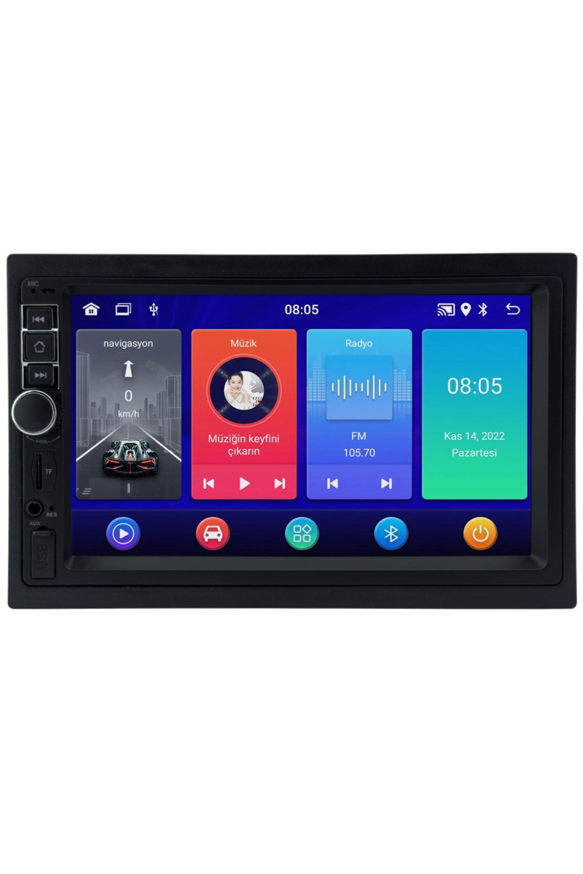 Carvocal Volkswagen Transporter T5 Android Multimedya Sistemi (2004-2009) Uyumlu