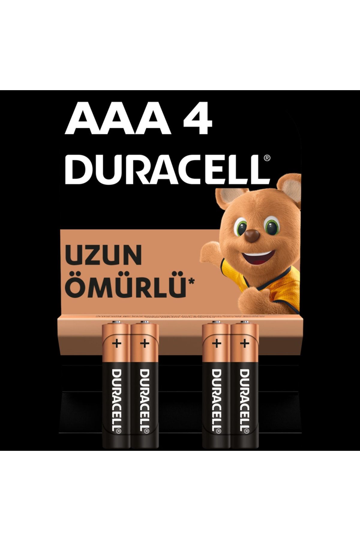 Duracell Alkalin Aaa Ince Kalem Pil, 1,5 V Lr03/mn2400, 4’lü Paket