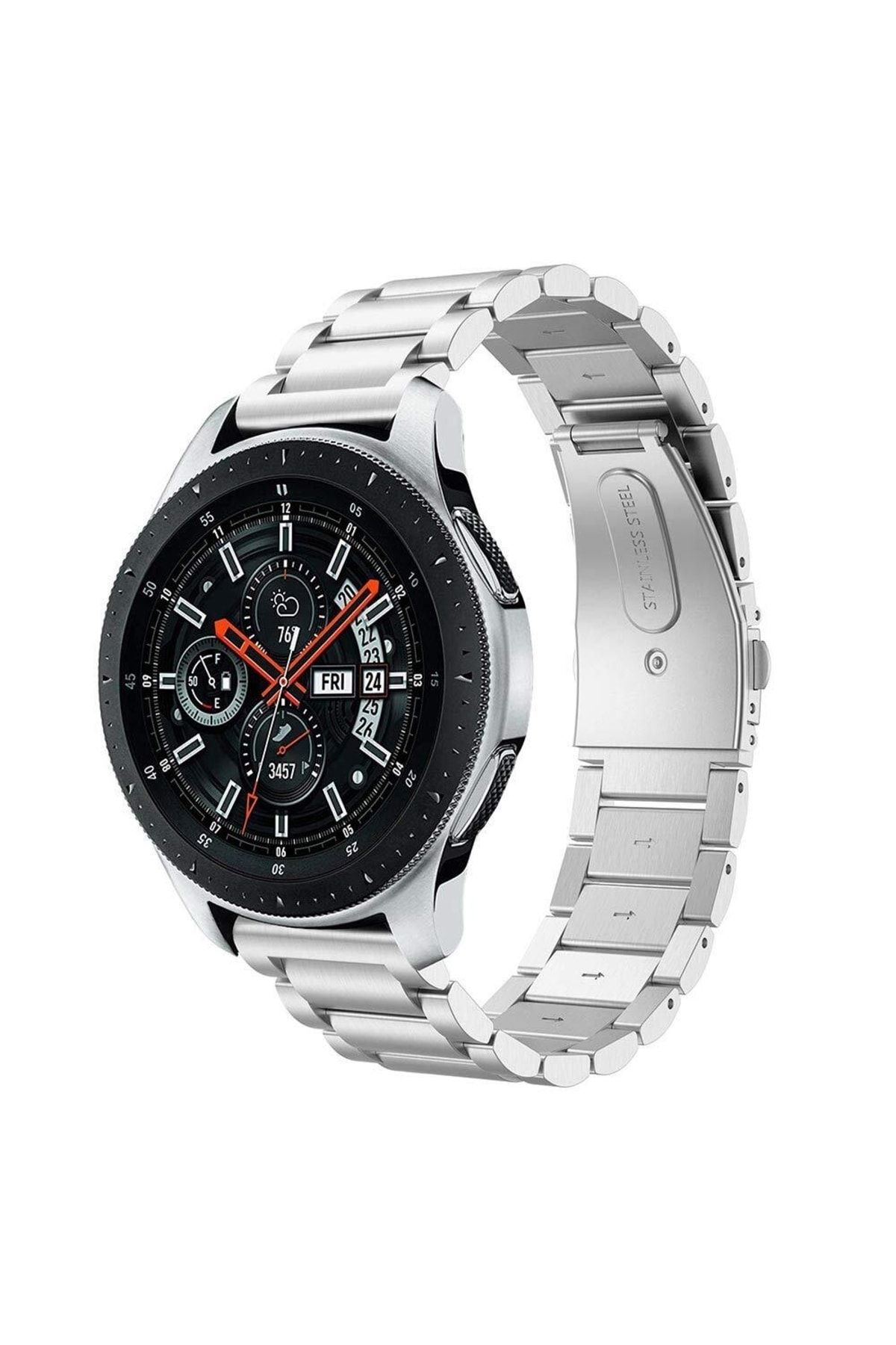 Nezih Case Huawei Watch Gt/gt2/gt2e/gt2 Pro/gt3/gt3 Pro/watch 3 / 3 Pro Paslanmaz Çelik Metal Kordon 46mm