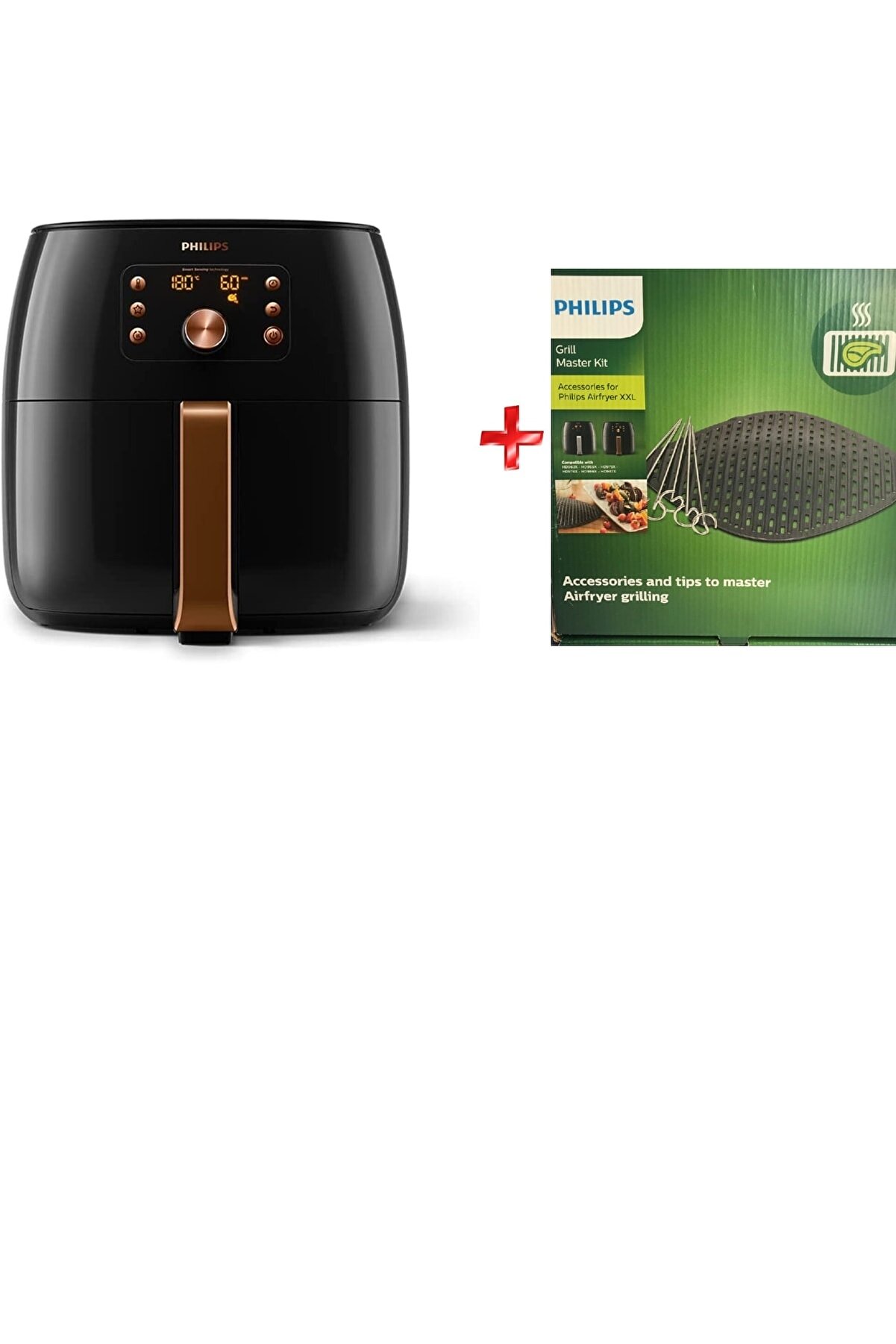 Philips Premıum Xxl 7,3lt 1,4kg Aile Boyu Airfryer Smart Sensıng Fritöz