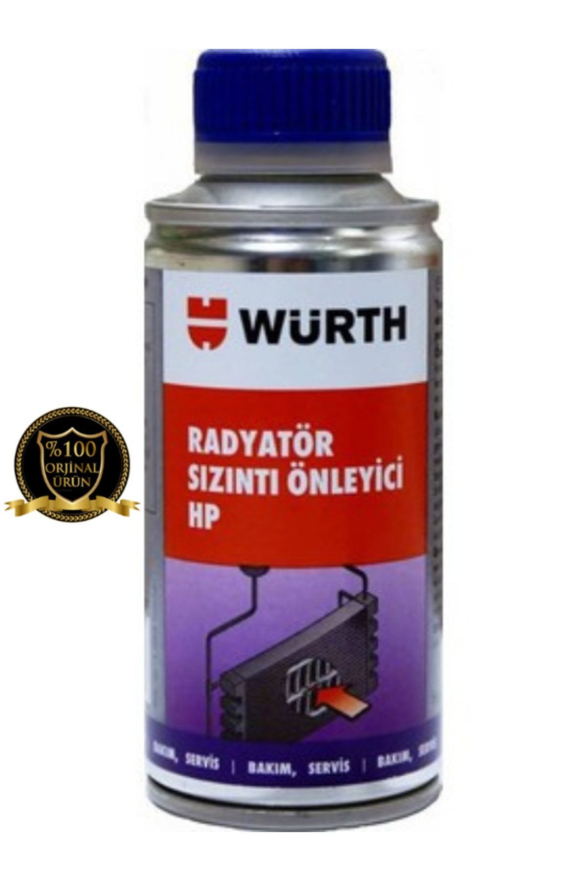 Würth Radyatör Sızıntı Önleyici Tıkayıcı Hp 150 ml ( )