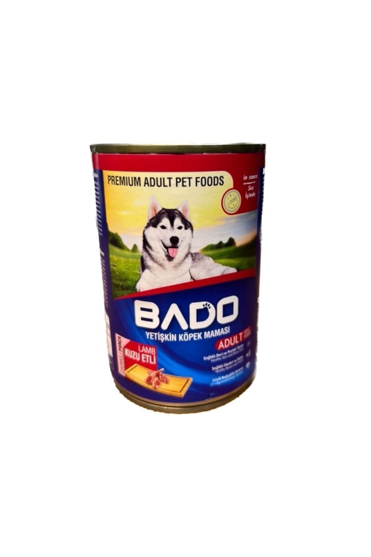 Bado Kuzu Etli Yetişkin Köpek Maması 400 gr 4 Adet