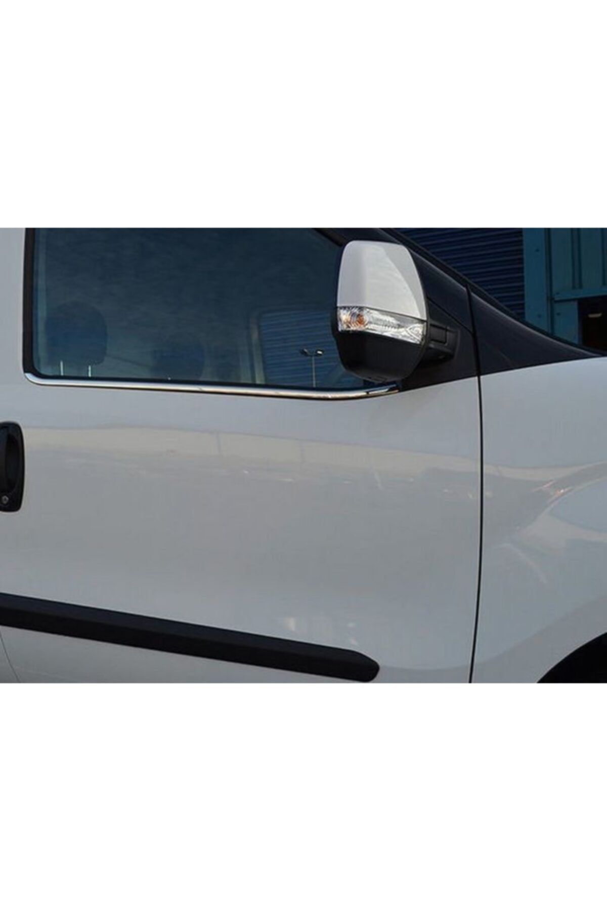 Fiat Doblo Krom Cam Çıtası 4 Parça 2010-2015 Paslanmaz Çelik
