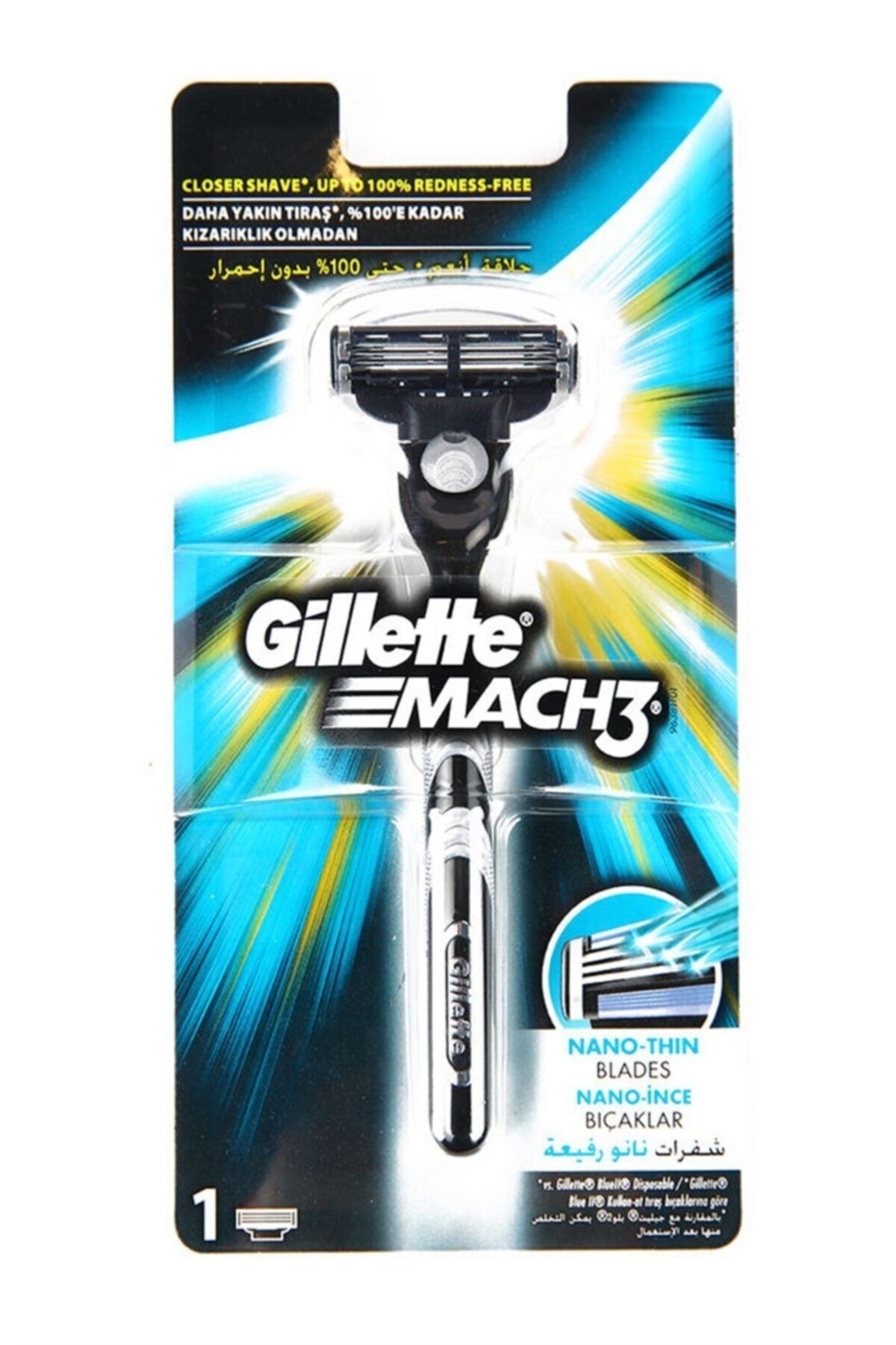 Gillette Mach3 Tıraş Makinesi 7702018029655