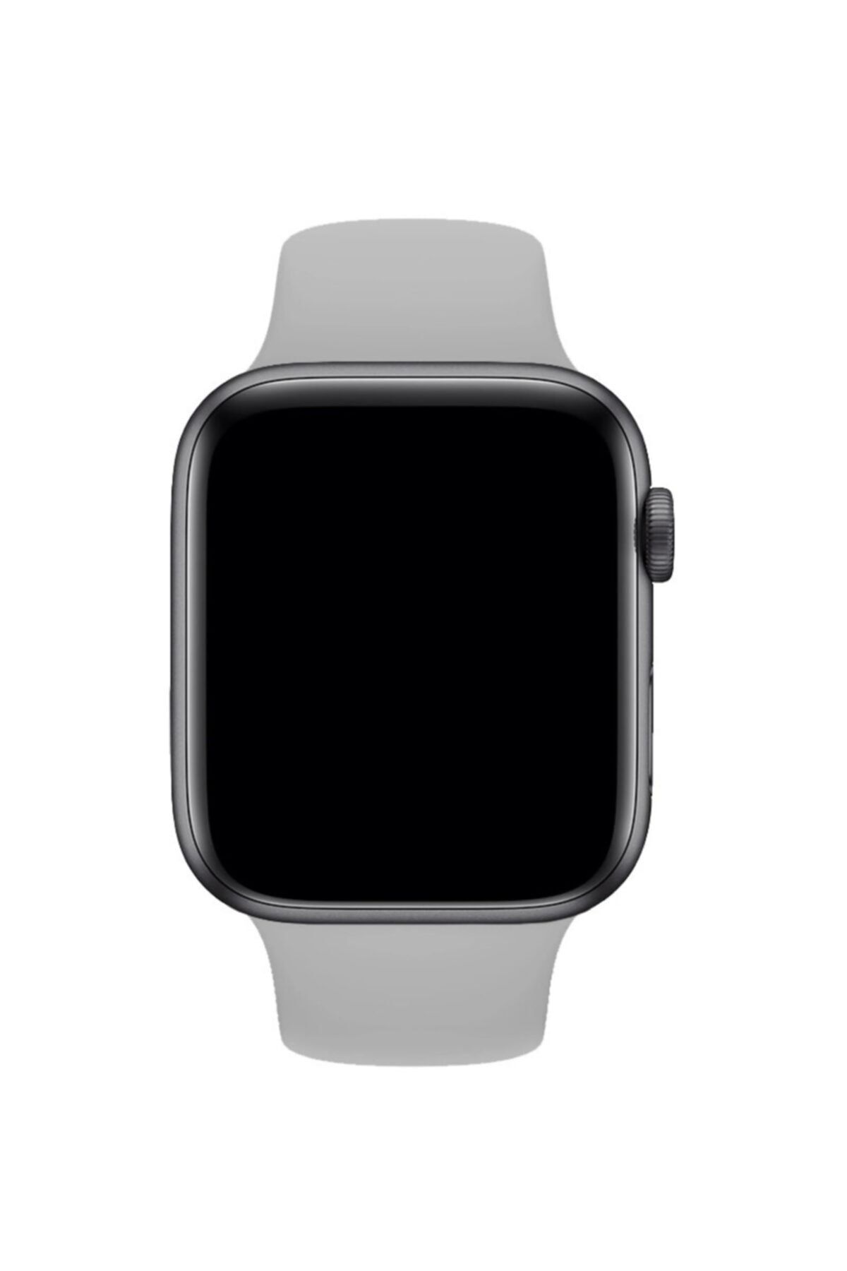 Fuchsia Apple Watch Uyumlu 38 - 40 mm S/M Ölçülerinde Gri Spor Kordon
