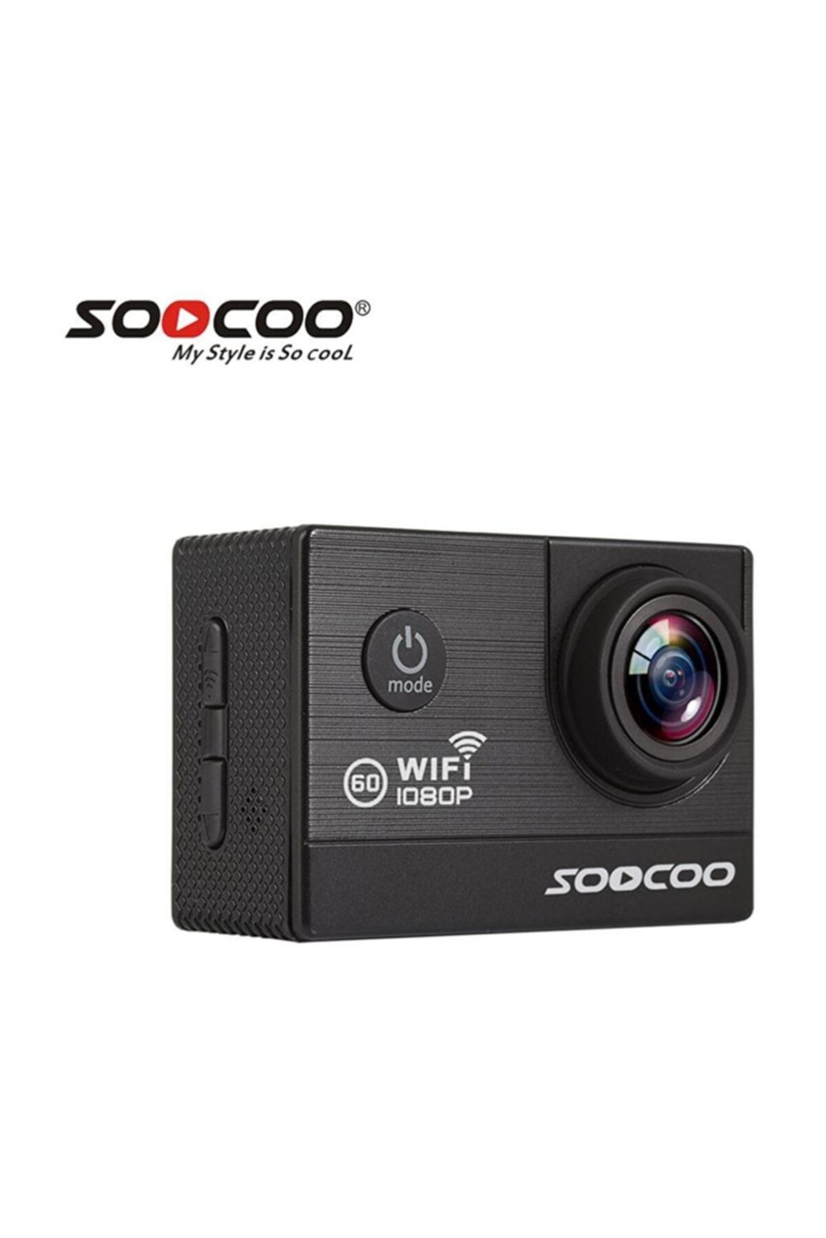 SooCoo C20 Wifi Full HD Aksiyon Kamerası Siyah